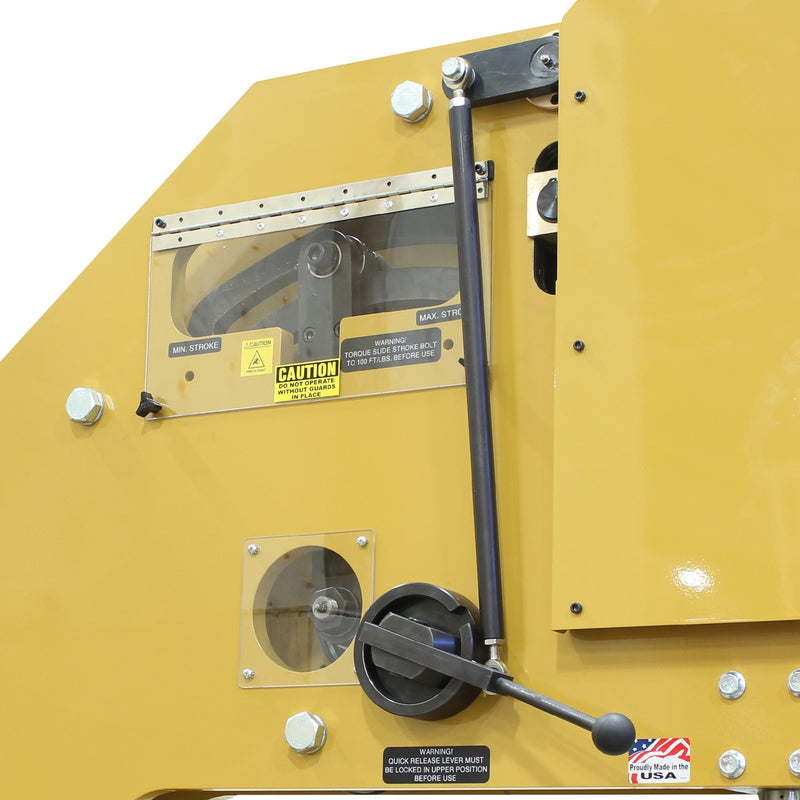 Baileigh PH-28HD-VS Power Hammer Stroke Adjust and Quick Release