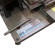 Baileigh TN-700 Endmill Notcher RPM Chart and tools