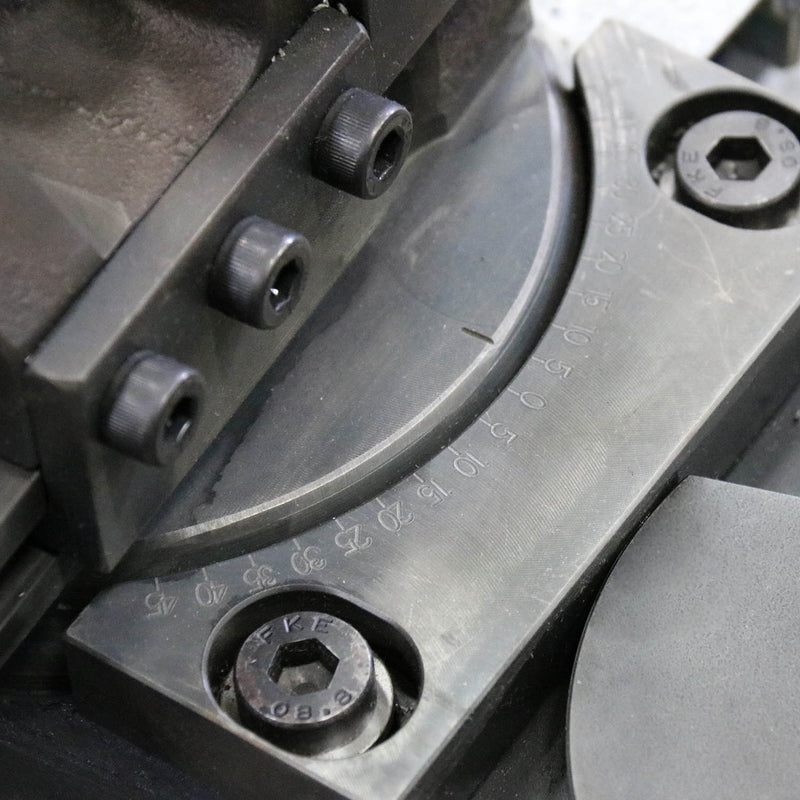 Baileigh TN-800 Pipe and Tube Notcher Degree Gauge