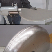 Ron Covell Round Over Die Set In Use