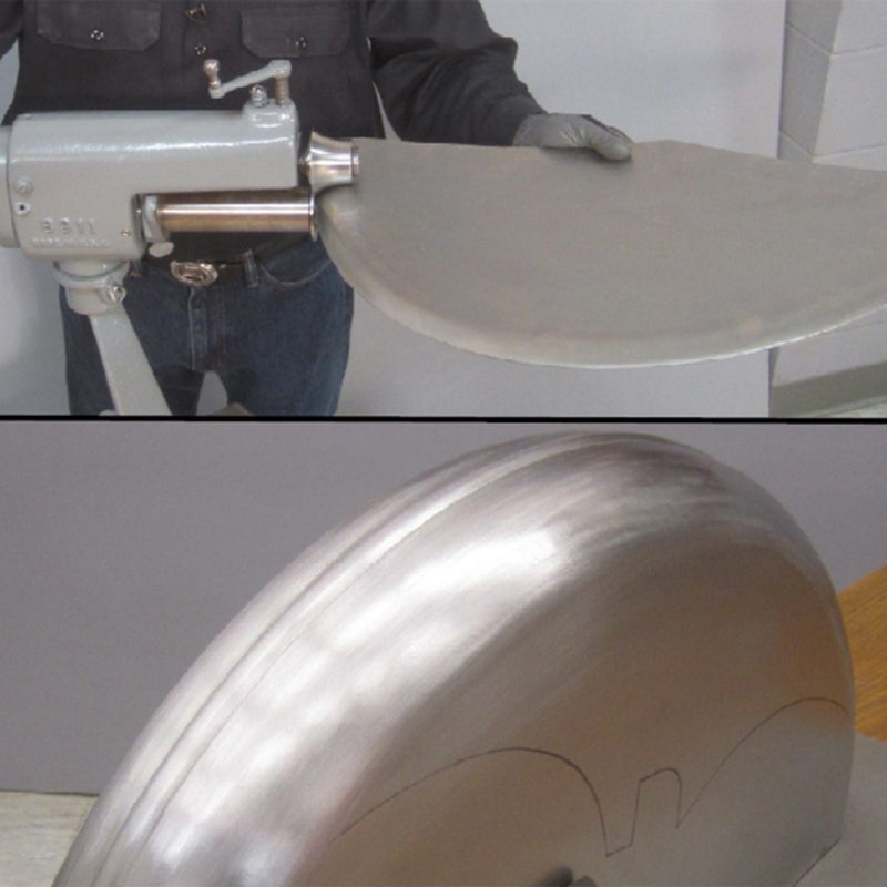 Ron Covell Round Over Die Set In Use