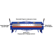 Eastwood 48" Box and Pan Brake - Features