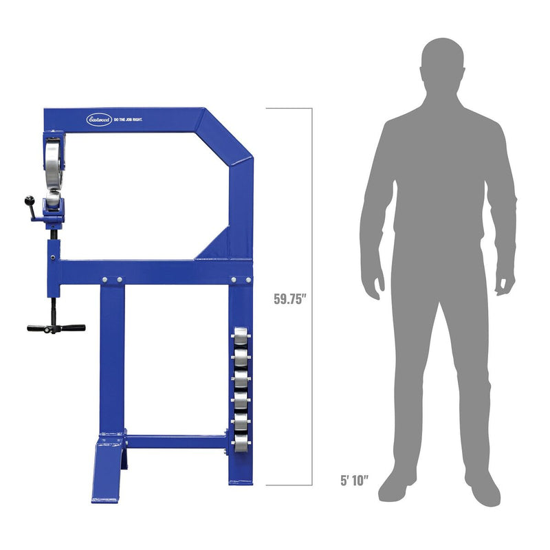 Eastwood English Wheel With Stand Size Comparison