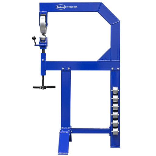 Eastwood English Wheel With Stand - Side With Anvil Rack