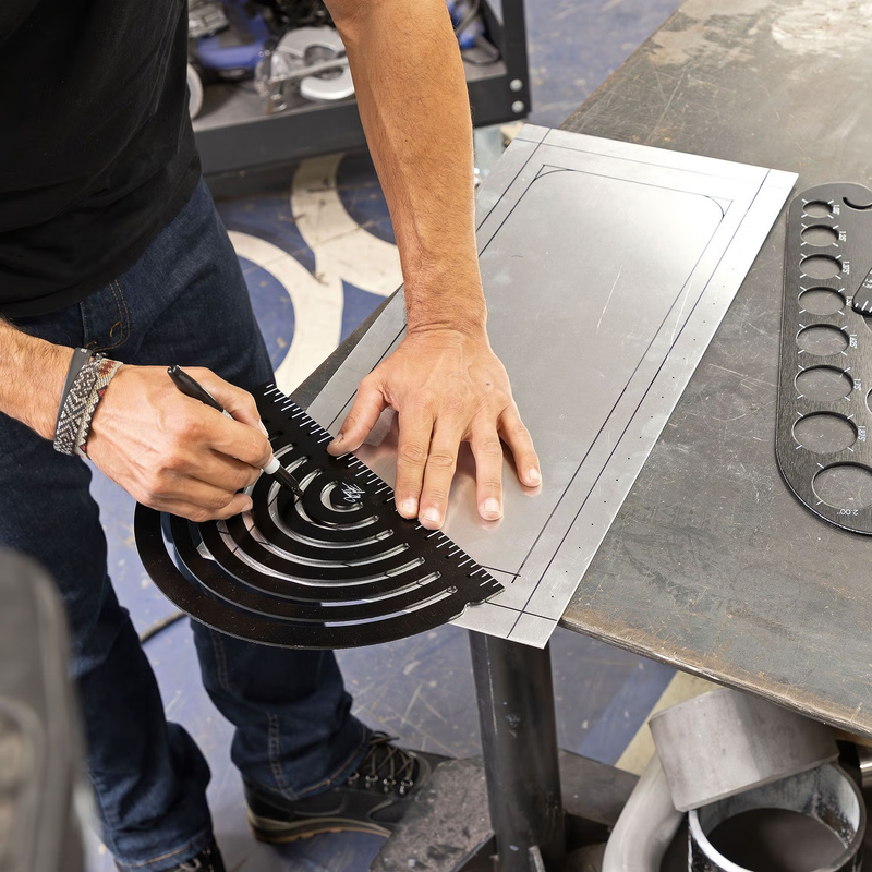 Jamey Jordan Signature Series Circle Layout Tool In Use