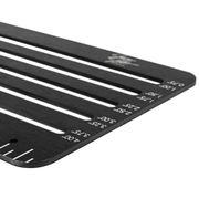 Jamey Jordan Signature Series Straight Edge Layout Tool Close Up