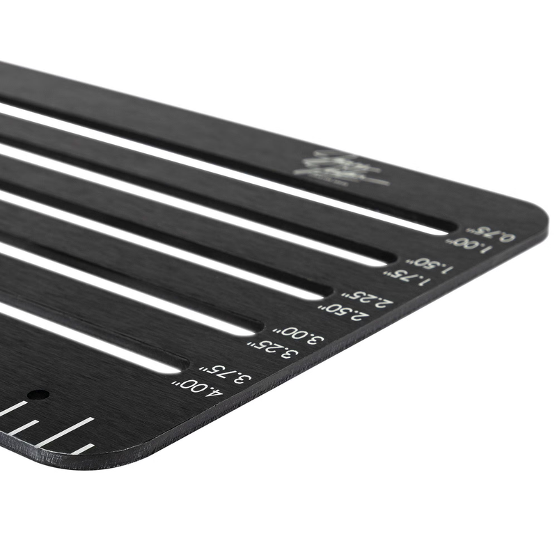 Jamey Jordan Signature Series Straight Edge Layout Tool Close Up