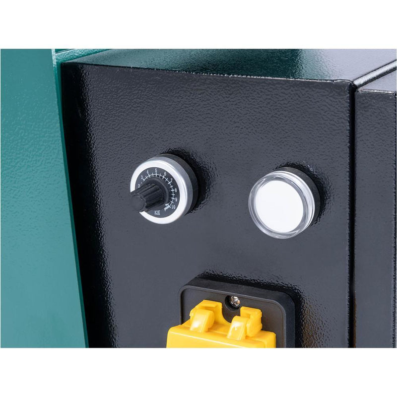 Grizzly G0996 Power Hammer Controls Close Up