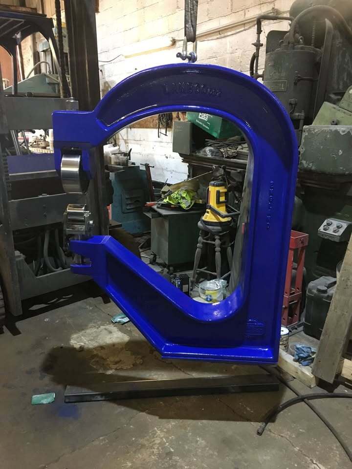 Lambco 30" Cast Iron English Wheel On Crane