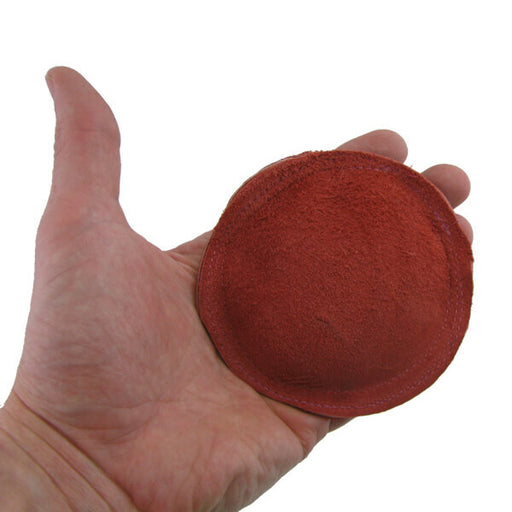 MetalAce 4" Palm Style Leather Shot Bag In Use