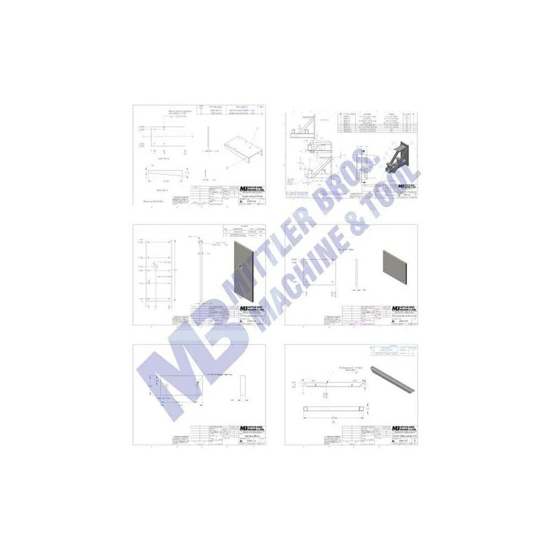 Mittler Bros. DIY Power Hammer Kit Drawings 1