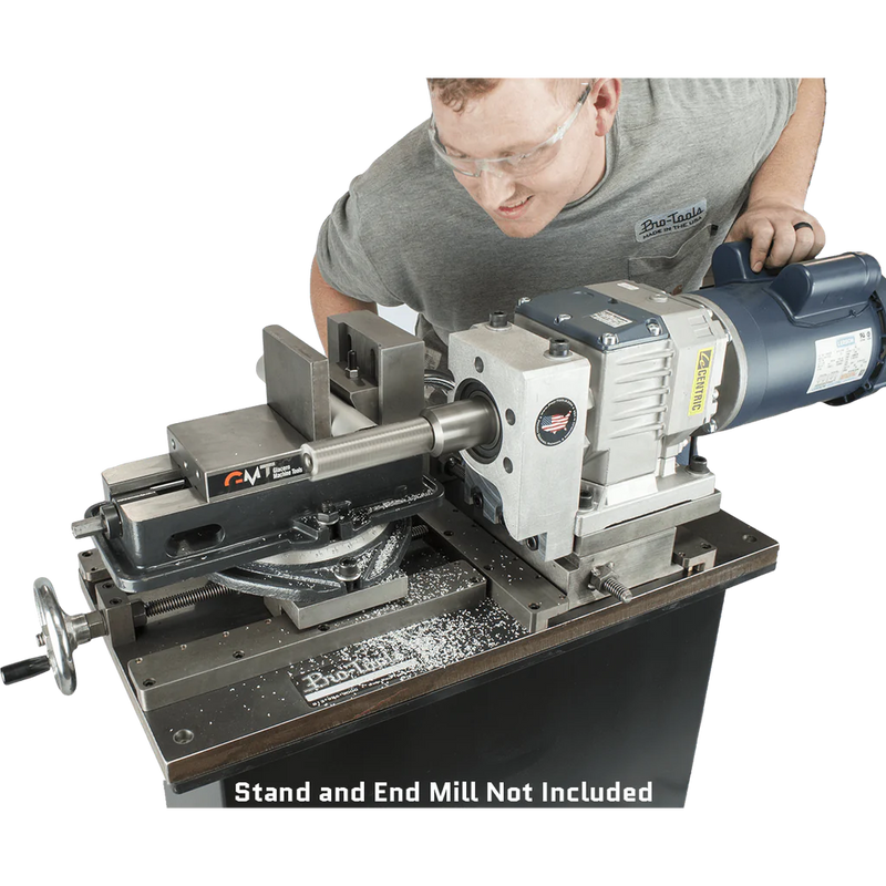 Pro-Tool Endmill Pipe and Tube Notcher In Use