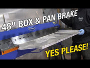Eastwood 48" Box and Pan Brake - Video