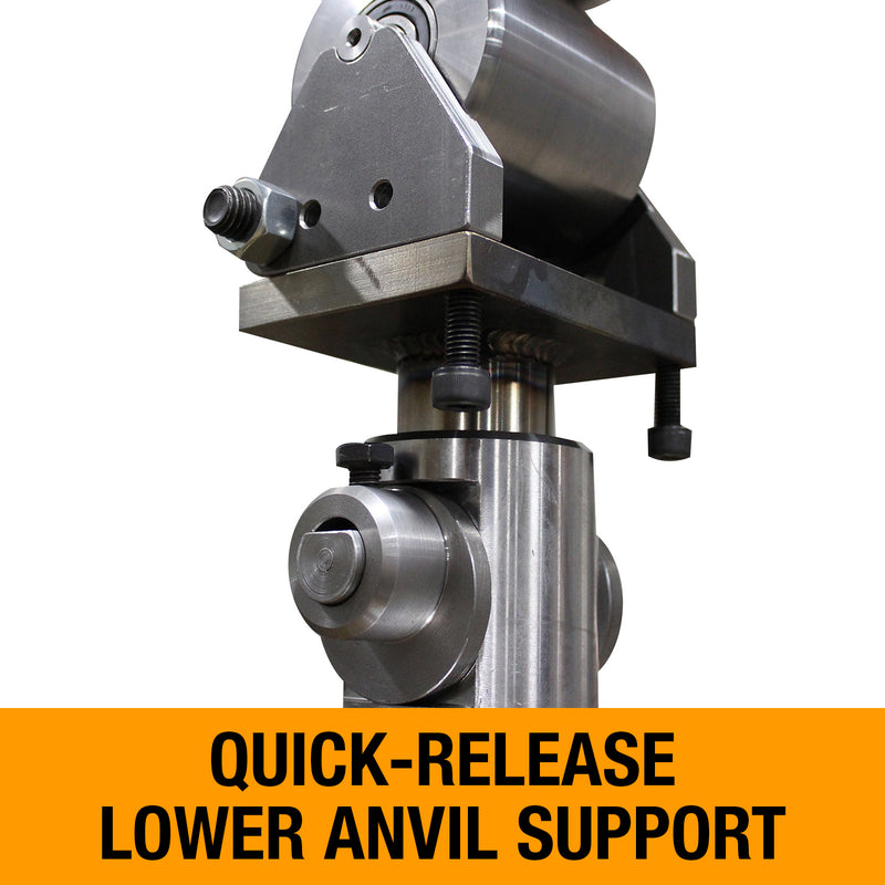 Baileigh EW-37HD Heavy Duty English Wheel Quick Release Lower Anvil Support