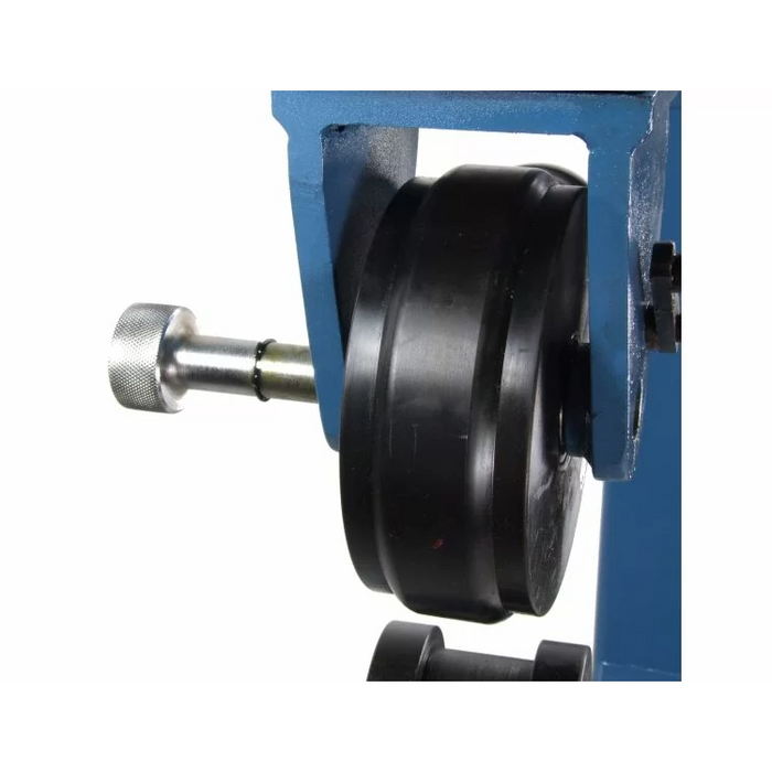 Baileigh EW-40 English Wheel - Upper anvil quick release