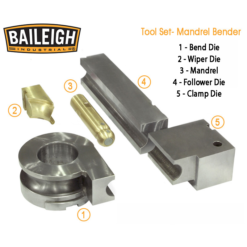 Baileigh MB350 Mandrel Bender - Tooling