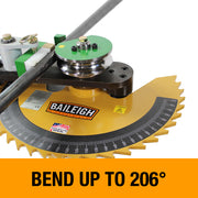 Baileigh RDB-100 Manual Tube Bender Bend up to 206 degrees