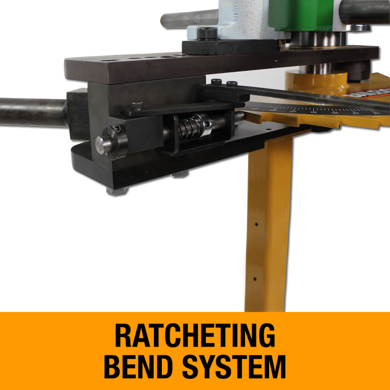 Baileigh RDB-100 Manual Tube Bender Ratcheting Bend System