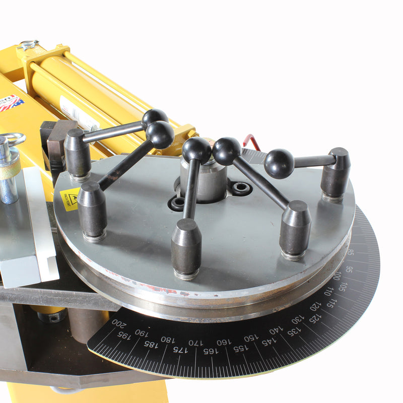 Baileigh RDB-150 Hydraulic Tube Bender Die and Protractor