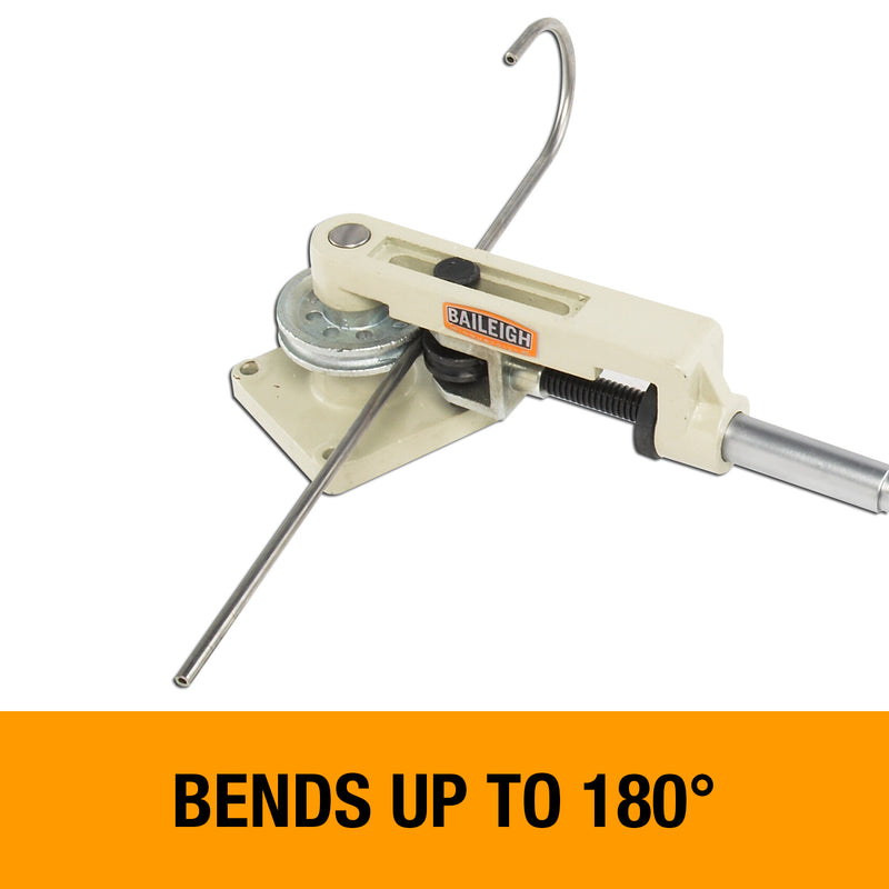 Baileigh RDB-25 Manual Tube Bender 180 deg bends