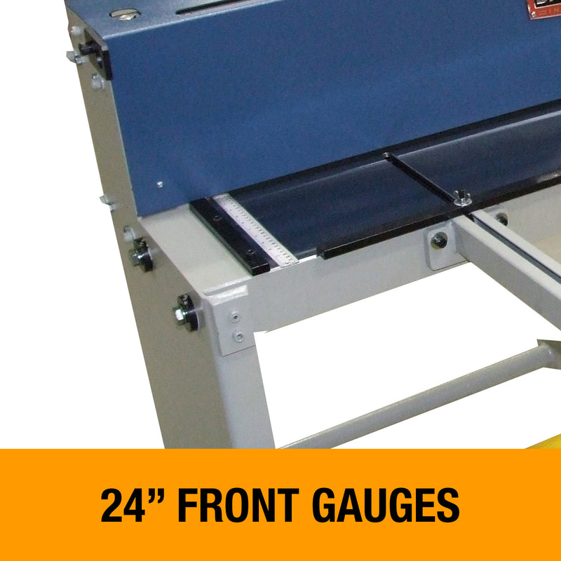 Baileigh SF-5216 Manual Foot Shear Front Gauges