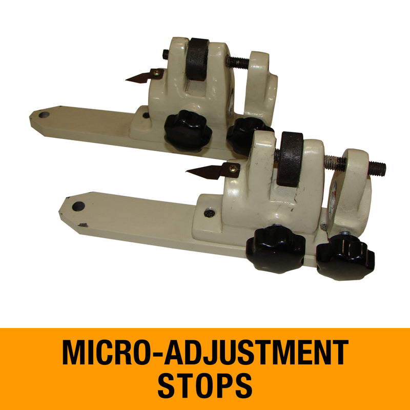 Baileigh SF-5216 Manual Foot Shear Micro Adjust Back Stops