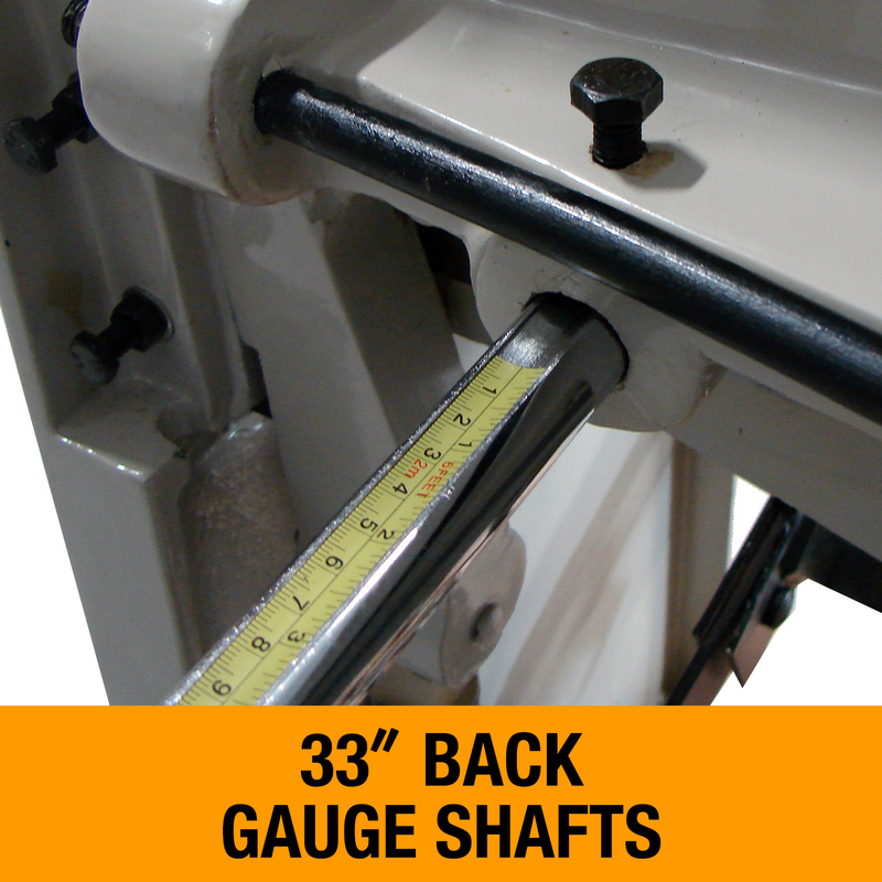 Baileigh SF-5216E 52" Foot Shear - Back Gauge