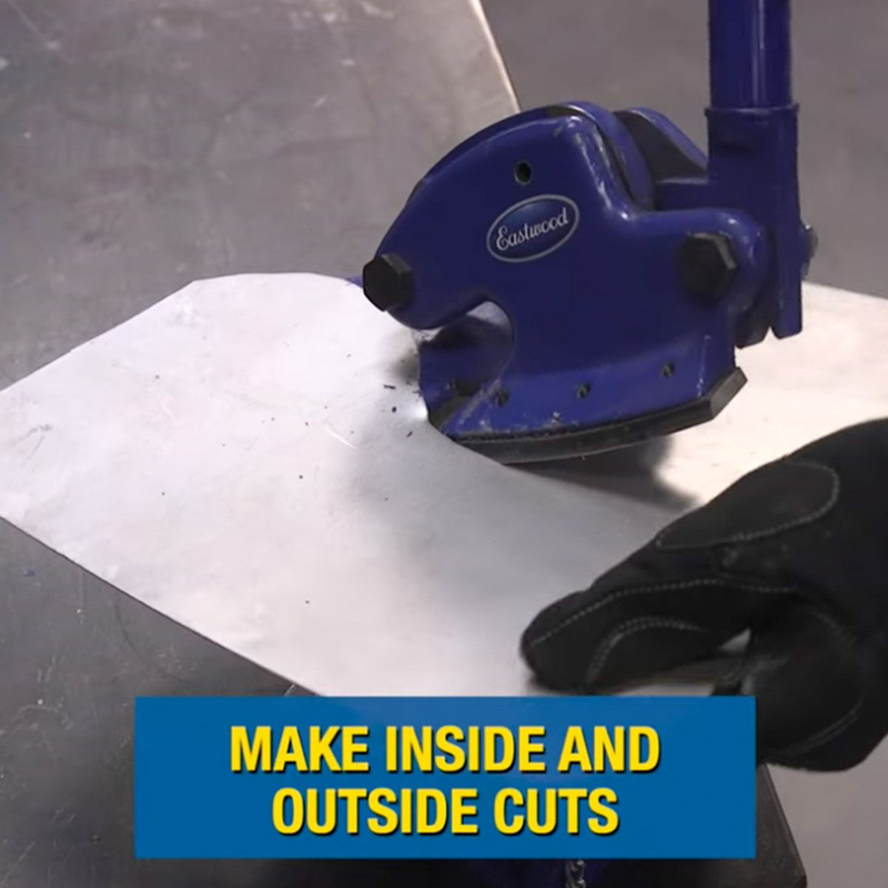 Eastwood 11797 Original Throatless Shear - Inside and Outside Cuts