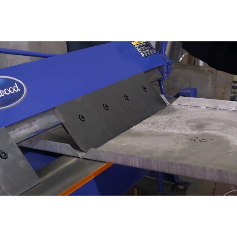 Eastwood 48" Box and Pan Brake - Large Pan prep