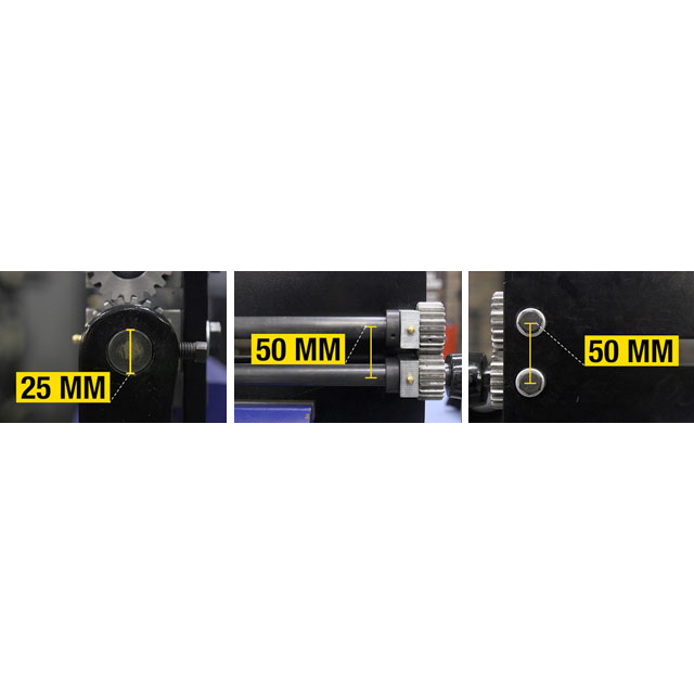 Eastwood Beadroller Drive System mounting dimensions