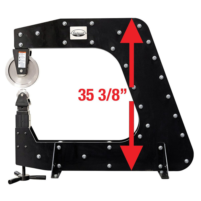 Eastwood Elite Large Frame English Wheel Dimension 1