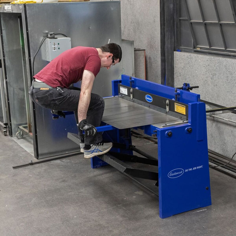 Eastwood 52" Stomp Shear In Use 2