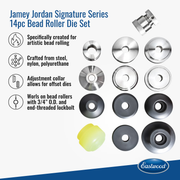 Jamey Jordan 14pc Artistic Bead Roll Set Details