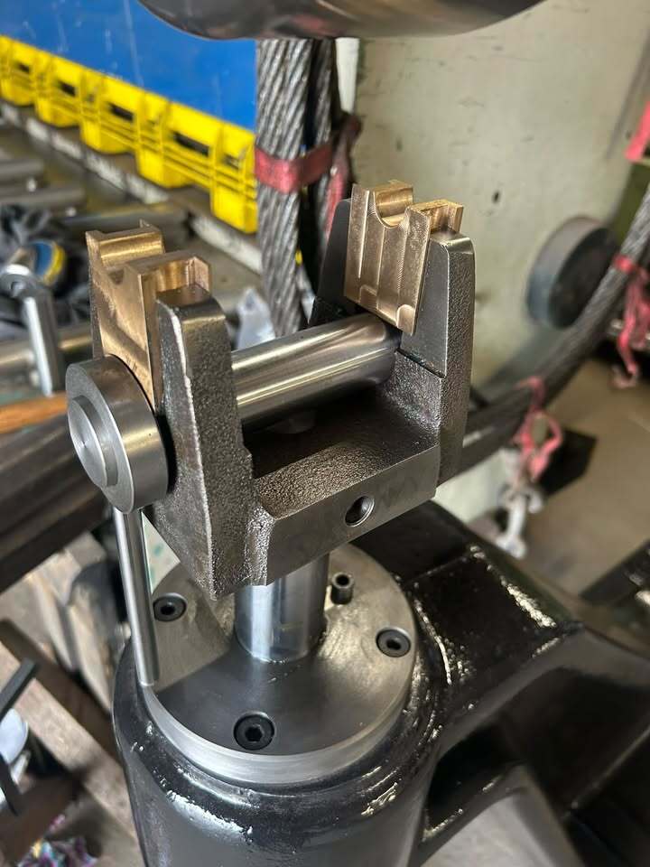 Lambco 42in Cast Iron English Wheel Lower Yoke