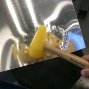 MetalAce Bossing Mallet In Use