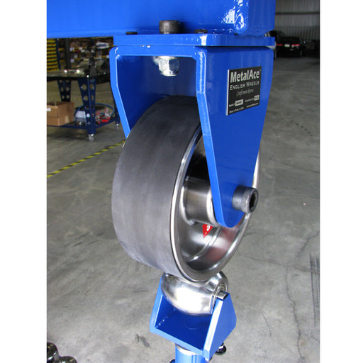 MetalAce MA3-Band Rubber Band for English Wheels Installed