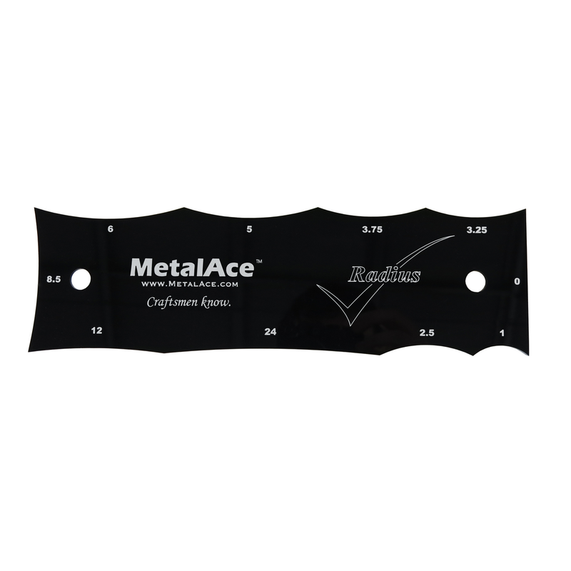 MetalAce Radius Check Gauge