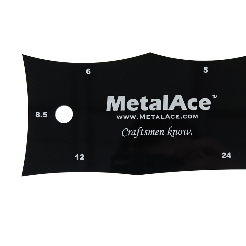 MetalAce Radius Check Gauge Close Up Left