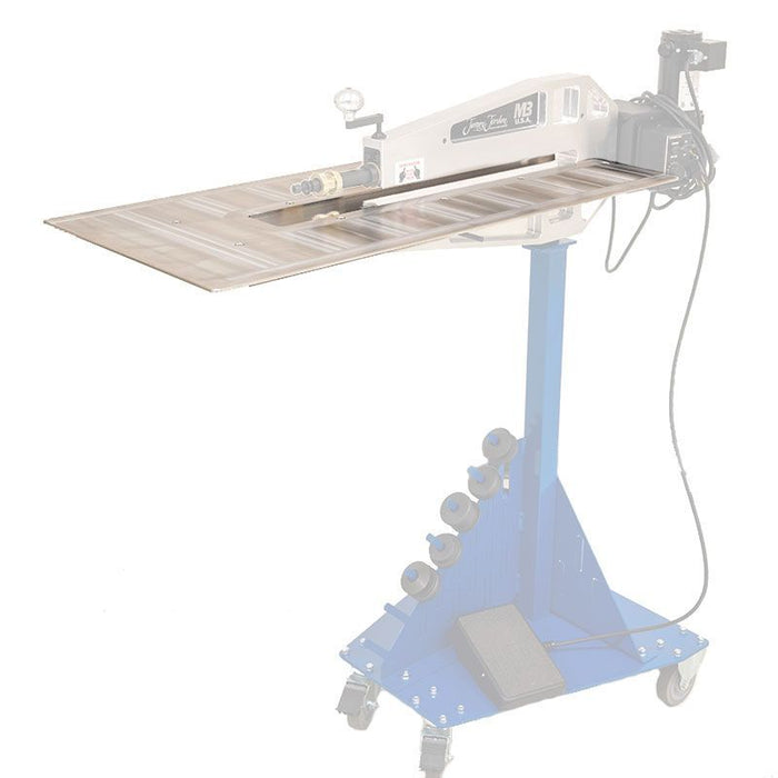 Mittler Bros Bead Roller Table - mounted on bead roller