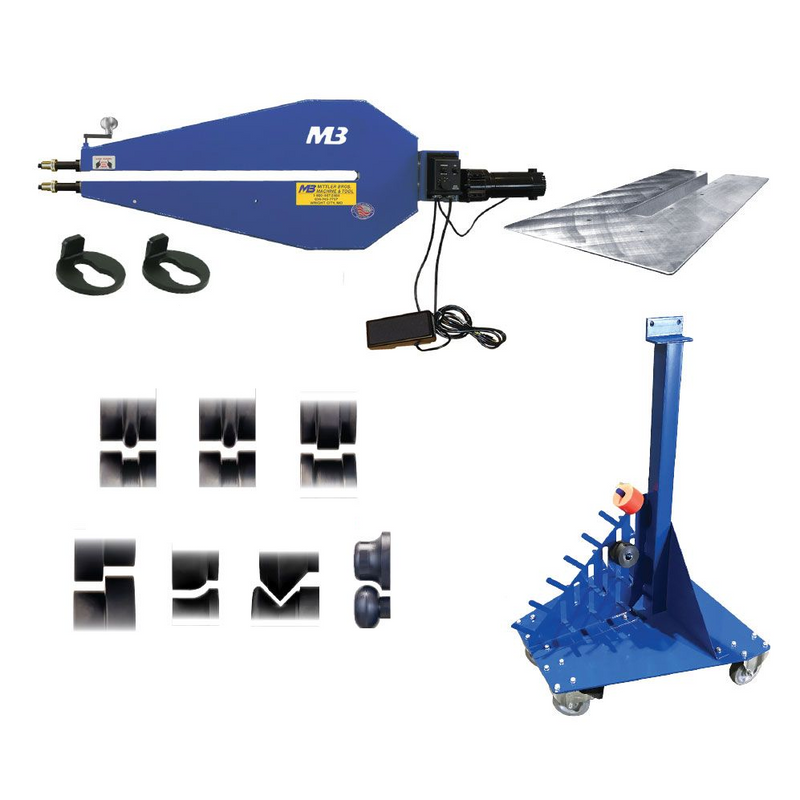 Mittler Bros. 36" Bead Roller w/ Adjustable Shafts - Hot Rod Kit (200-36NV-A-K1)
