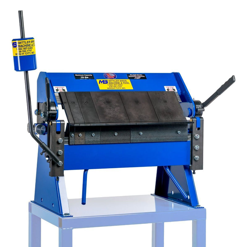 Mittler Bros 24" Ultimate Box and Pan Brake - Left angled