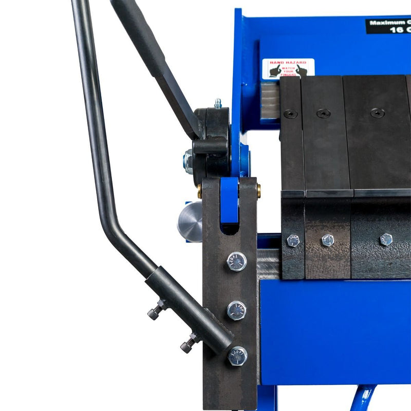 Mittler Bros 24" Ultimate Box and Pan Brake - Left closeup