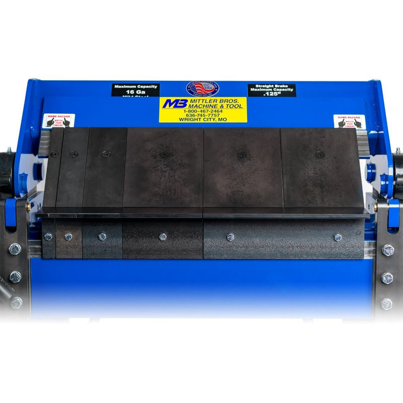 Mittler Bros 24" Ultimate Box and Pan Brake - Front Closeup