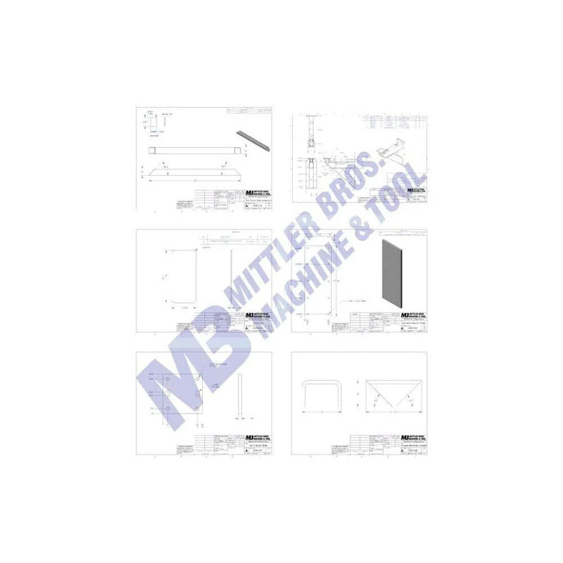 Mittler Bros. DIY Power Hammer Kit Drawings 3