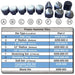 Mittler Bros Power Hammer Tooling Chart