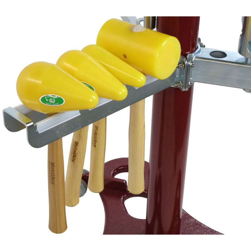 ProLine Deluxe Metal Shaping Station hammer rack