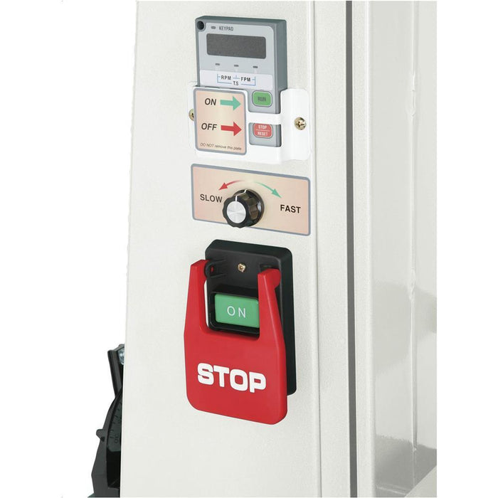 Shop Fox M1113 18" Variable Speed Bandsaw controls