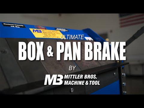 Mittler Bros. Ultimate Box and Pan Brake Overview Video