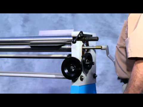 Woodward-Fab WFSRELITE41 41-inch Elite Slip Roll Demonstration Video